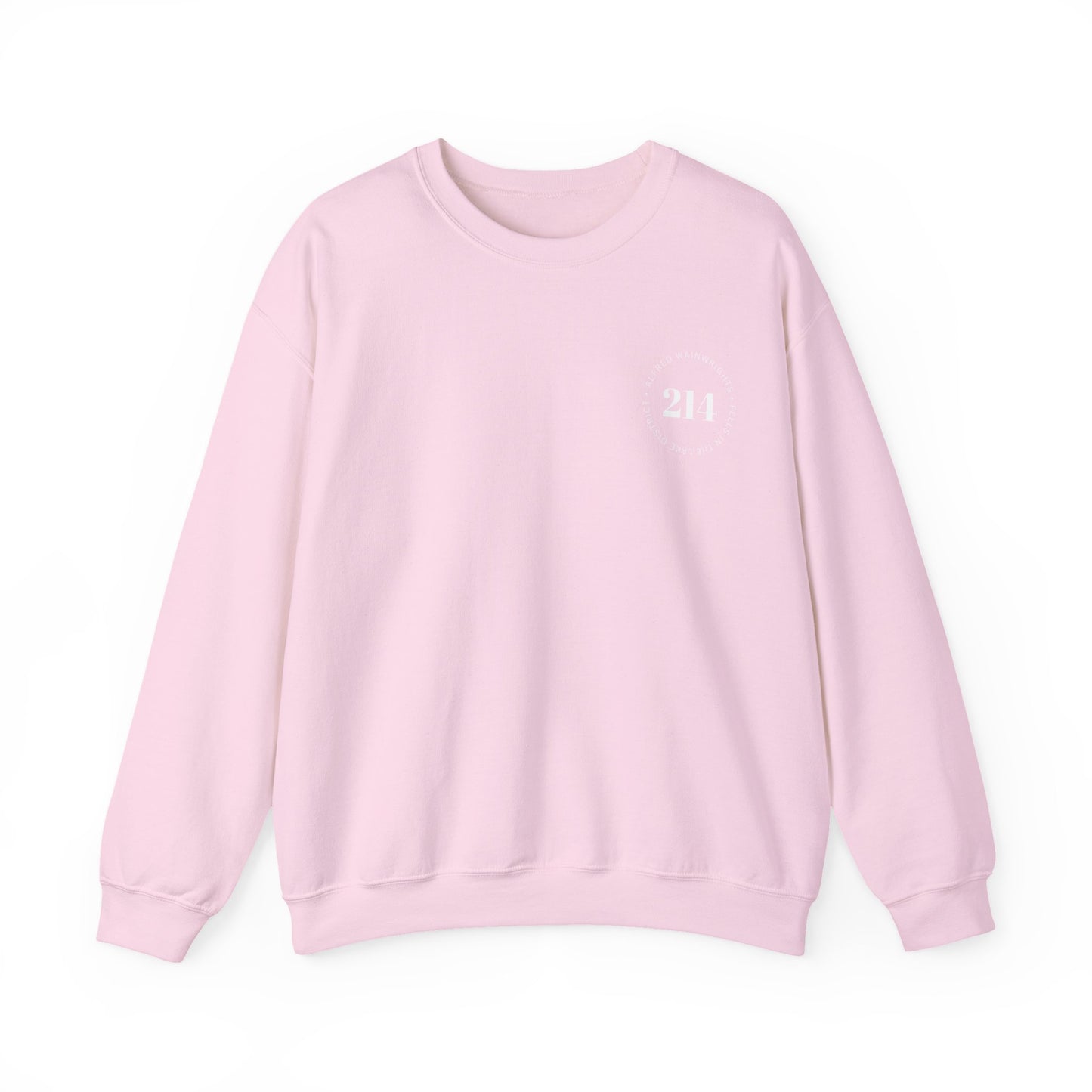 214 Wainwrights Minimalist Crewneck Sweatshirt — Small Chest Logo