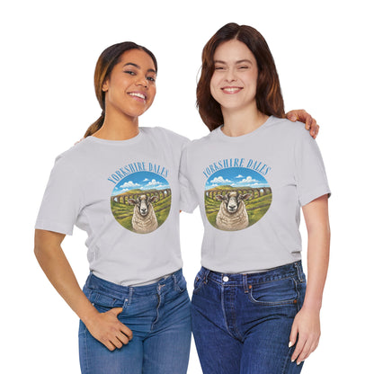 Yorkshire Dales Sheep T-Shirt — Scenic Countryside Tee