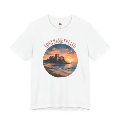 Northumberland Castle Sunset T‑Shirt
