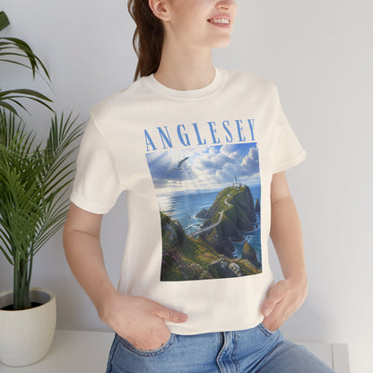 Anglesey Coastal T‑Shirt — Scenic Wales Landscape Tee