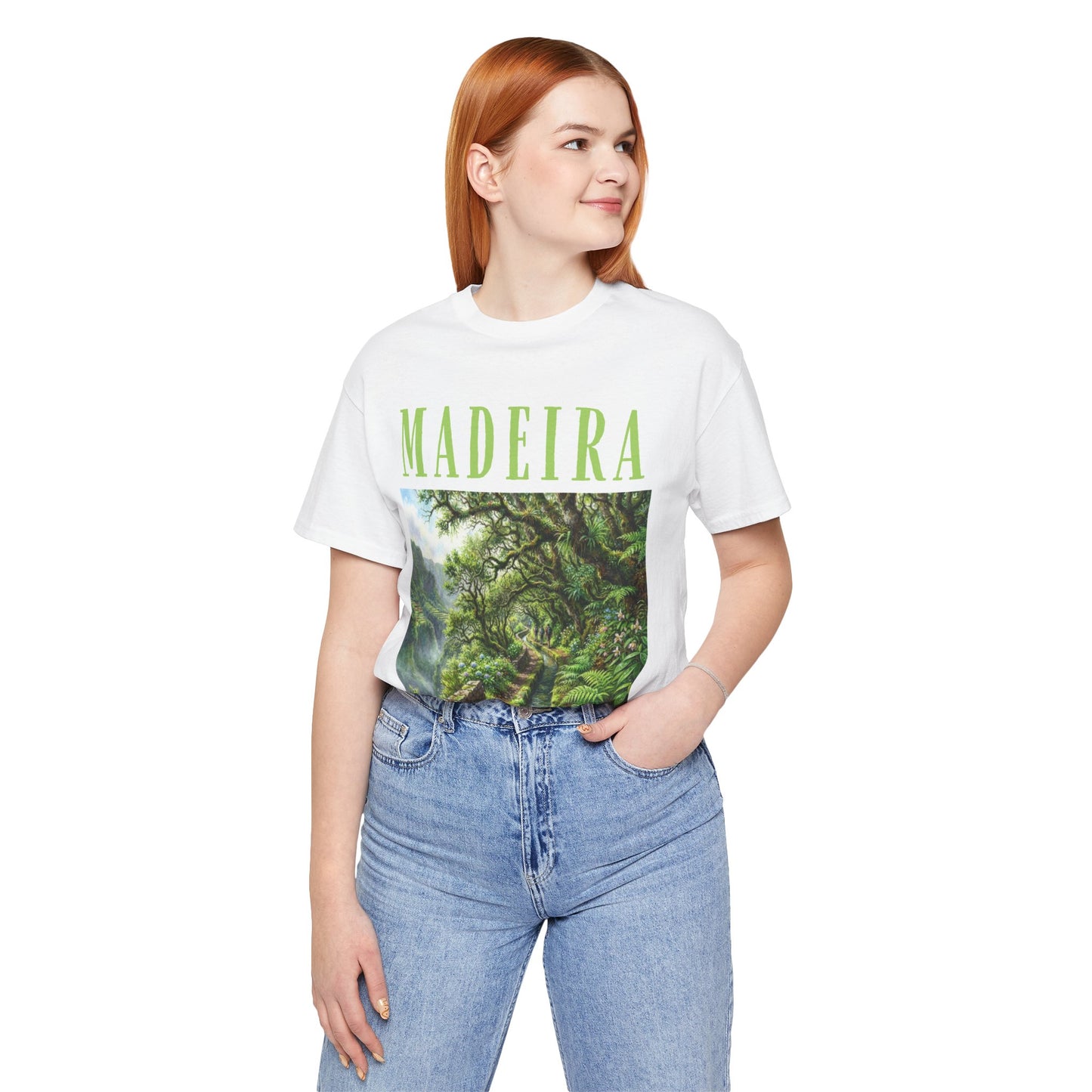 Madeira Jungle Trail T‑Shirt — Scenic Island Nature Tee
