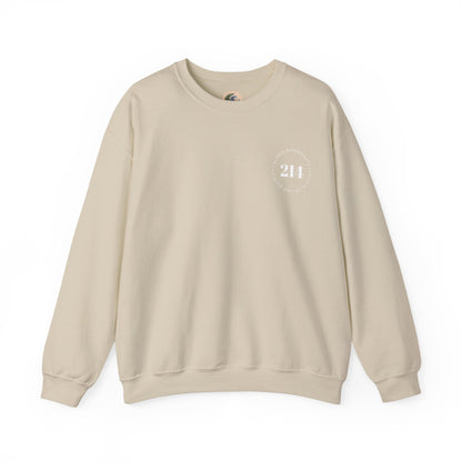214 Wainwrights Minimalist Crewneck Sweatshirt — Small Chest Logo