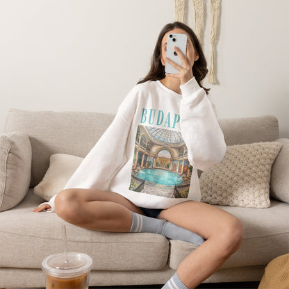 Budapest Thermal Bath Crewneck Sweatshirt