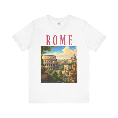 Rome Vintage Travel Tee — Colosseum Scenic Graphic T-Shirt