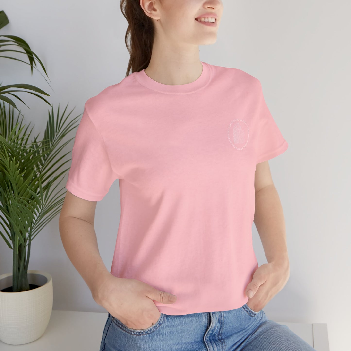 Aperol & Pasta Italy Tee — Minimalist Vintage Liberty Graphic T-Shirt