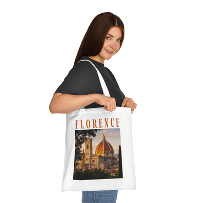 Florence Photo Tote Bag — Duomo Cathedral Travel Cotton Tote