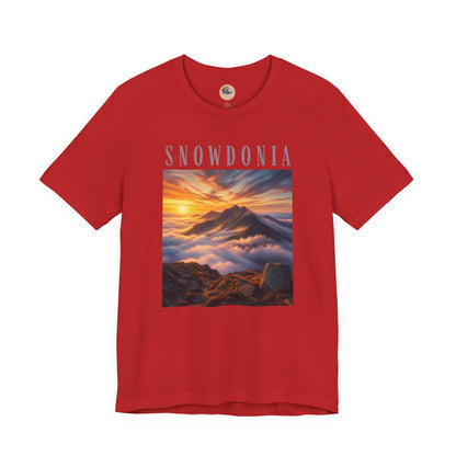 Snowdonia Mountain Sunset T‑Shirt