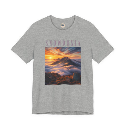 Snowdonia Mountain Sunset T‑Shirt
