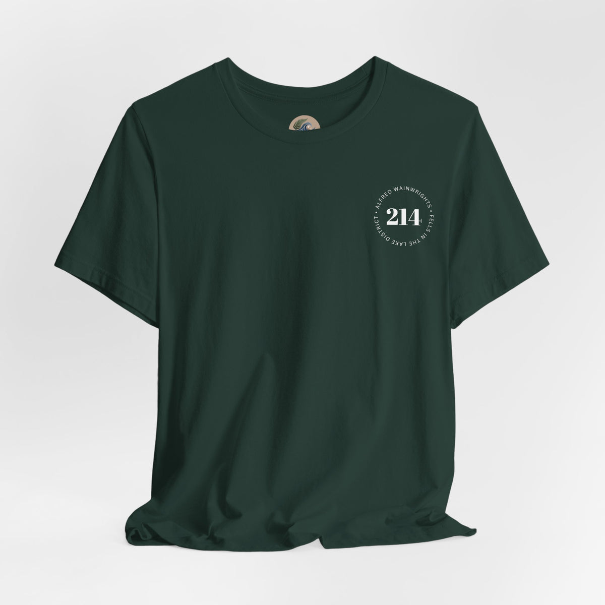 214 Wainwrights Minimalist Chest Logo T‑Shirt