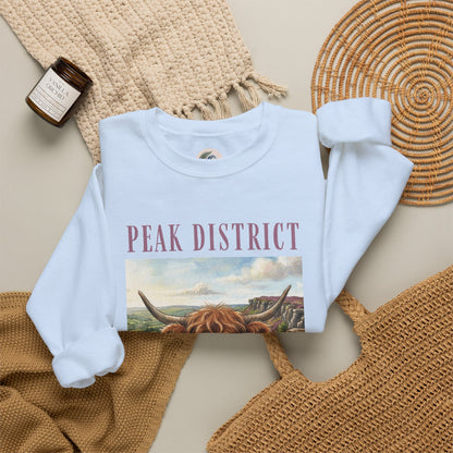Peak District Highland Cow Sweatshirt