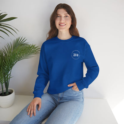 214 Wainwrights Minimalist Crewneck Sweatshirt — Small Chest Logo