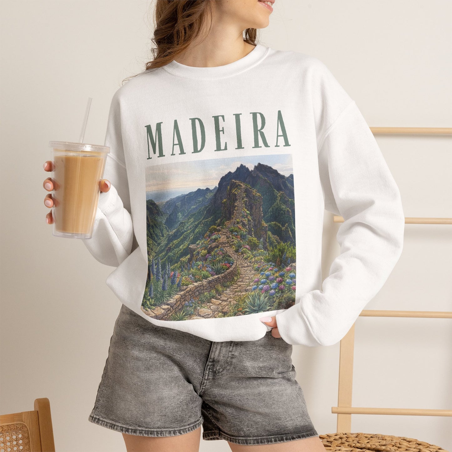 Madeira Mountain Trail Crewneck Sweatshirt