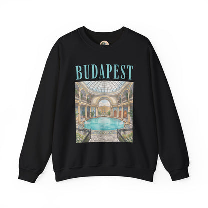 Budapest Thermal Bath Crewneck Sweatshirt