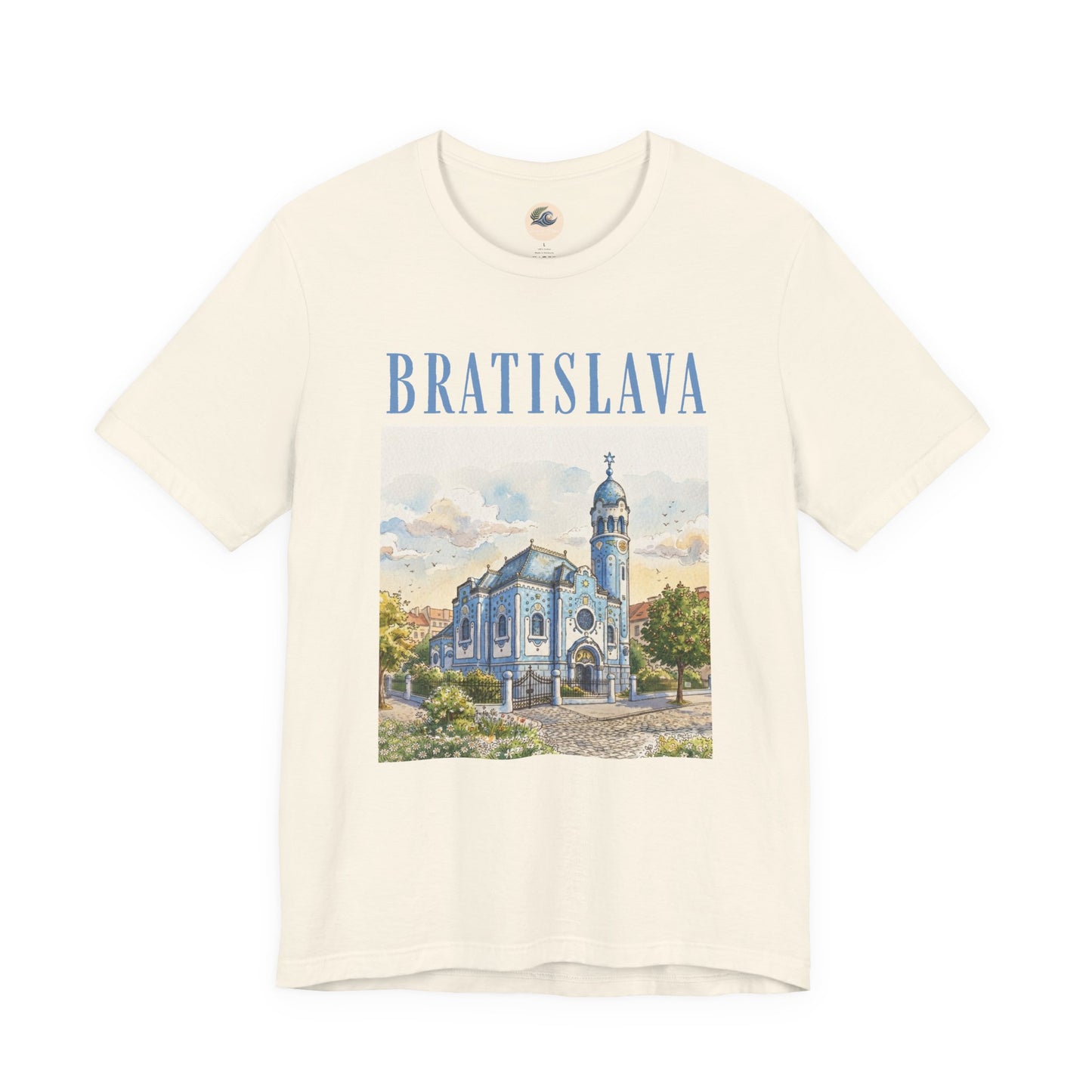 Bratislava Watercolor Church T-Shirt