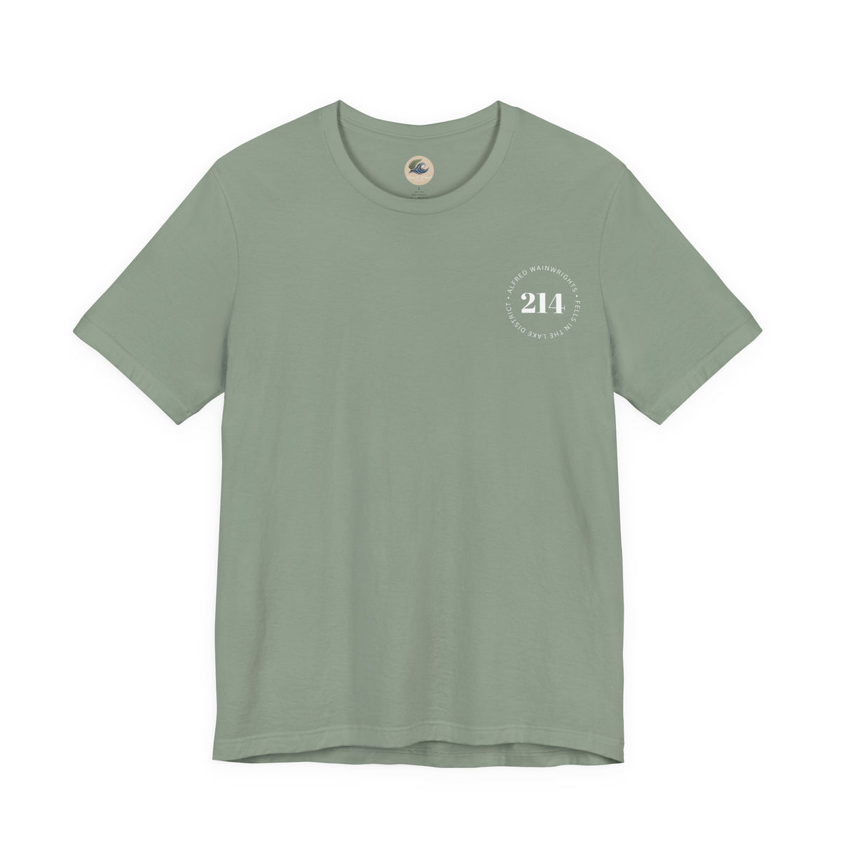 214 Wainwrights Minimalist Chest Logo T‑Shirt