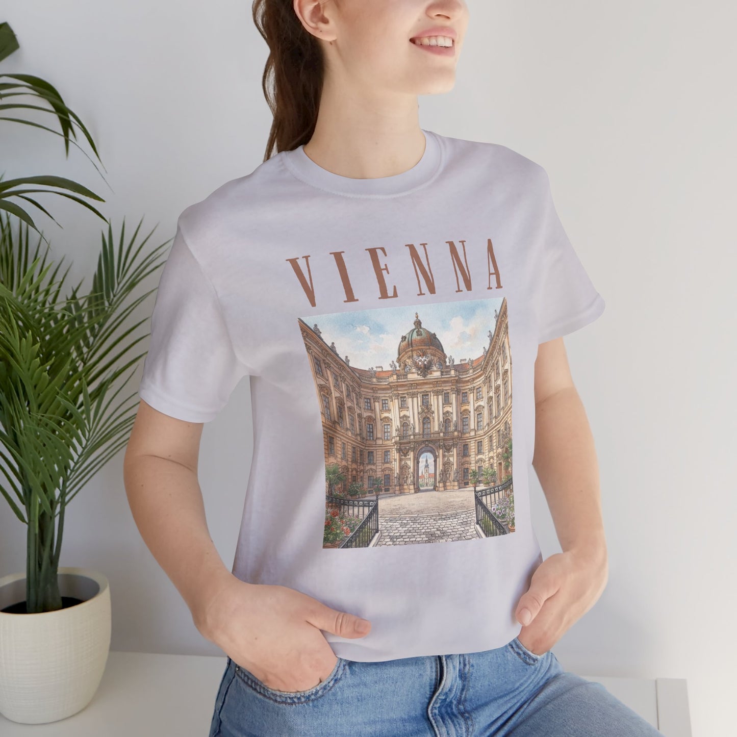 Vienna Photo Tee — Vintage Cityscape Travel T‑Shirt