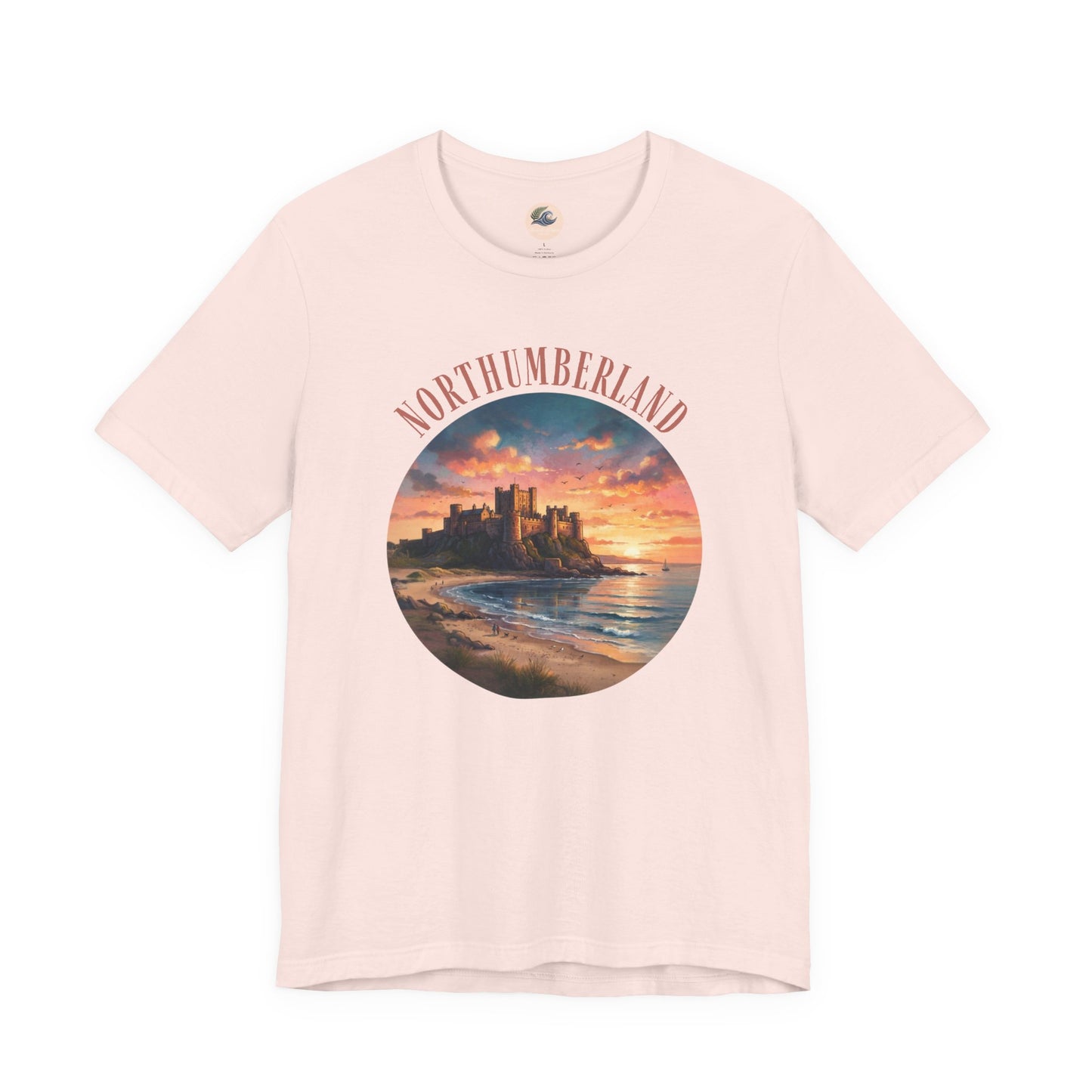 Northumberland Castle Sunset T‑Shirt