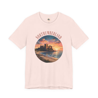 Northumberland Castle Sunset T‑Shirt