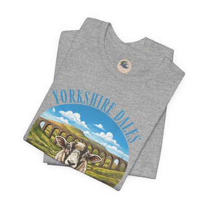 Yorkshire Dales Sheep T-Shirt — Scenic Countryside Tee