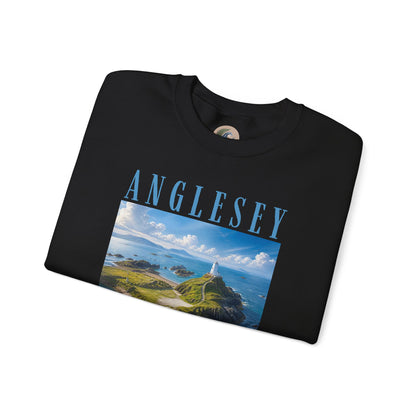 Anglesey Scenic Sweatshirt — Coastal Landscape Crewneck
