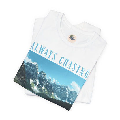 Always Chasing the View - Lake Oeschinese Mountain Tee