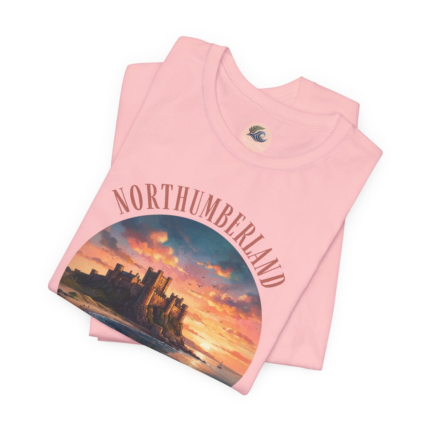 Northumberland Castle Sunset T‑Shirt