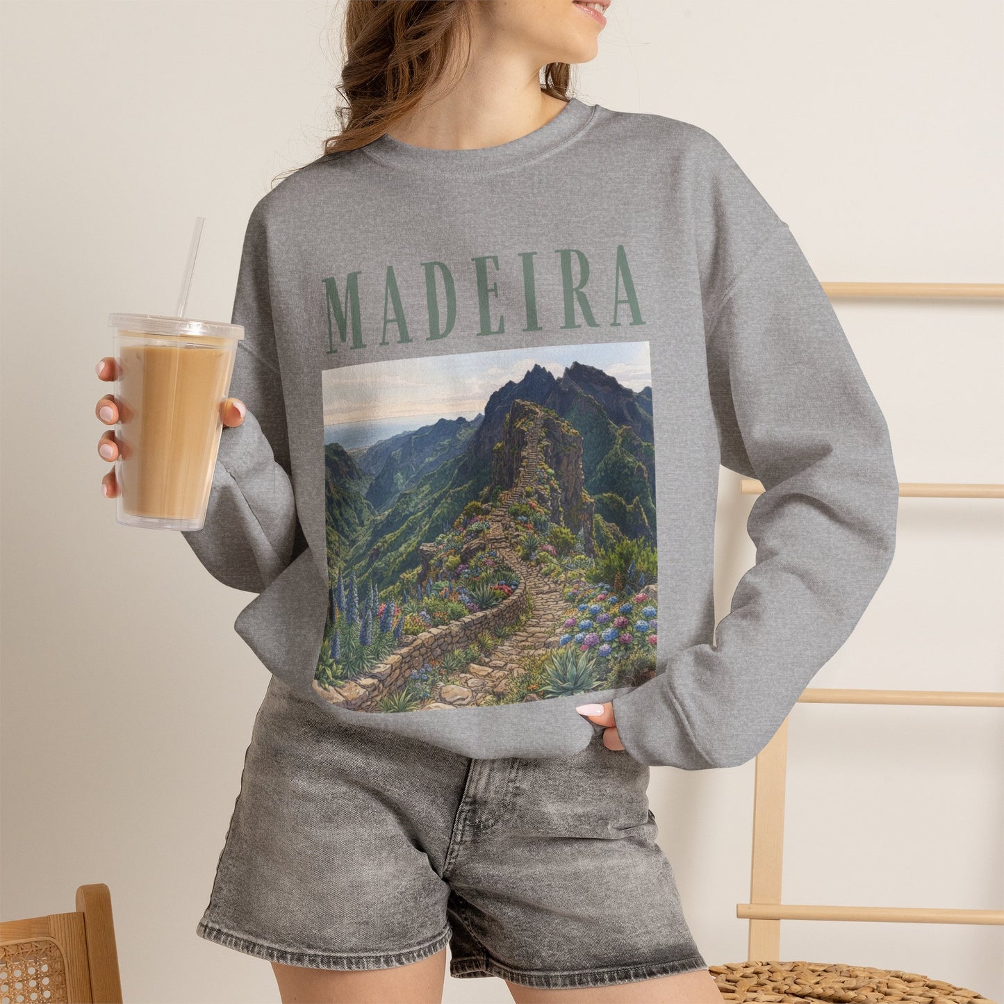 Madeira Mountain Trail Crewneck Sweatshirt
