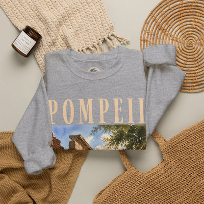 Pompeii Ruins Vintage Crewneck Sweatshirt