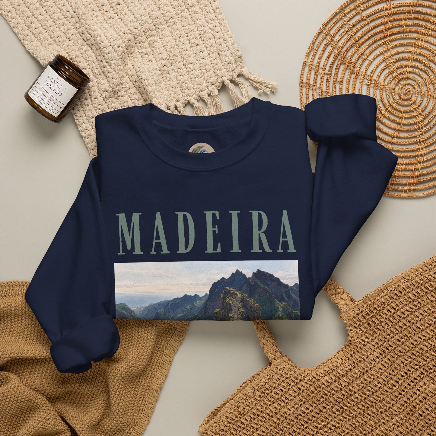 Madeira Mountain Trail Crewneck Sweatshirt