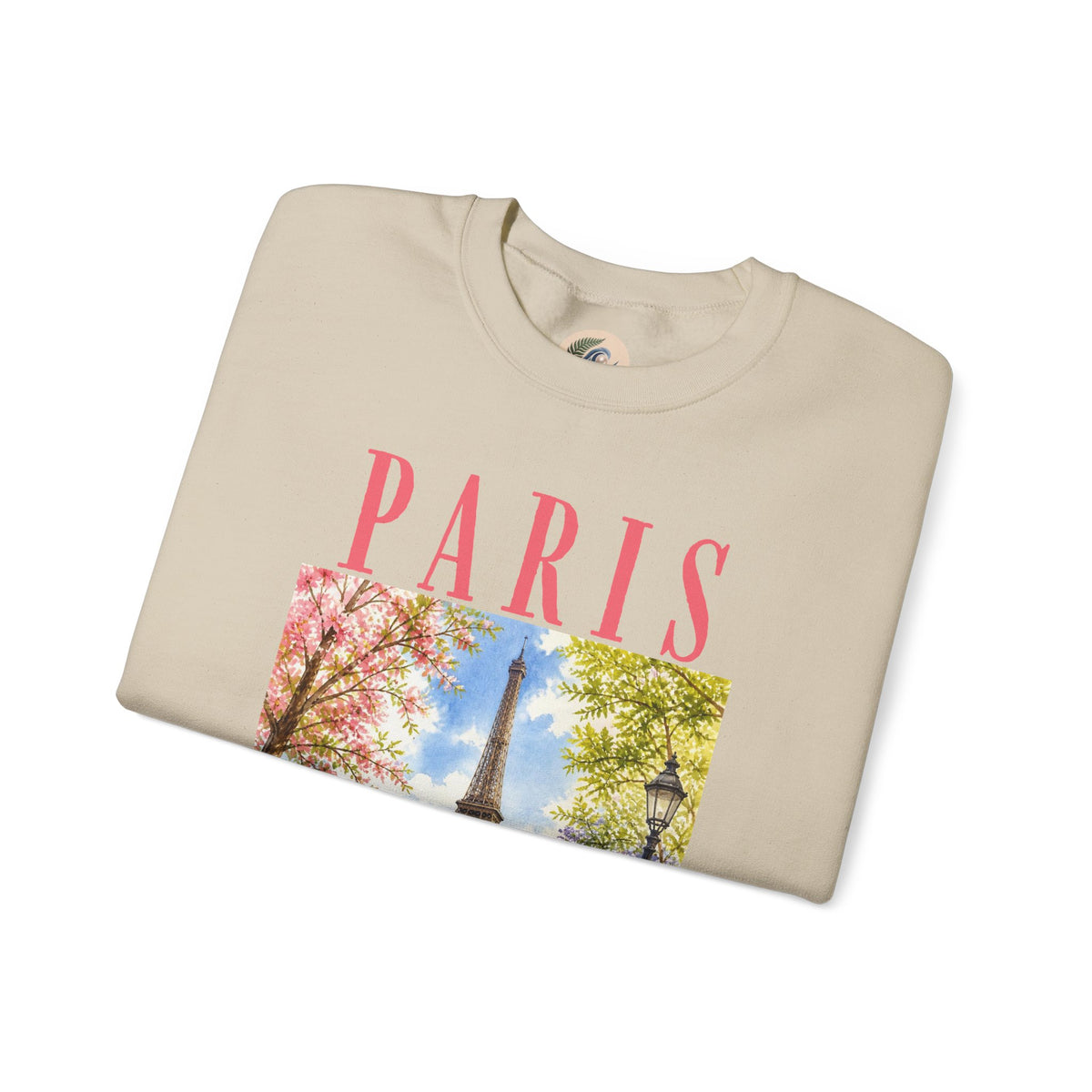 Paris Floral Eiffel Sweatshirt