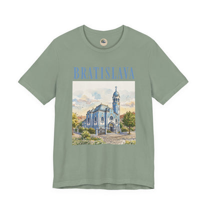 Bratislava Watercolor Church T-Shirt