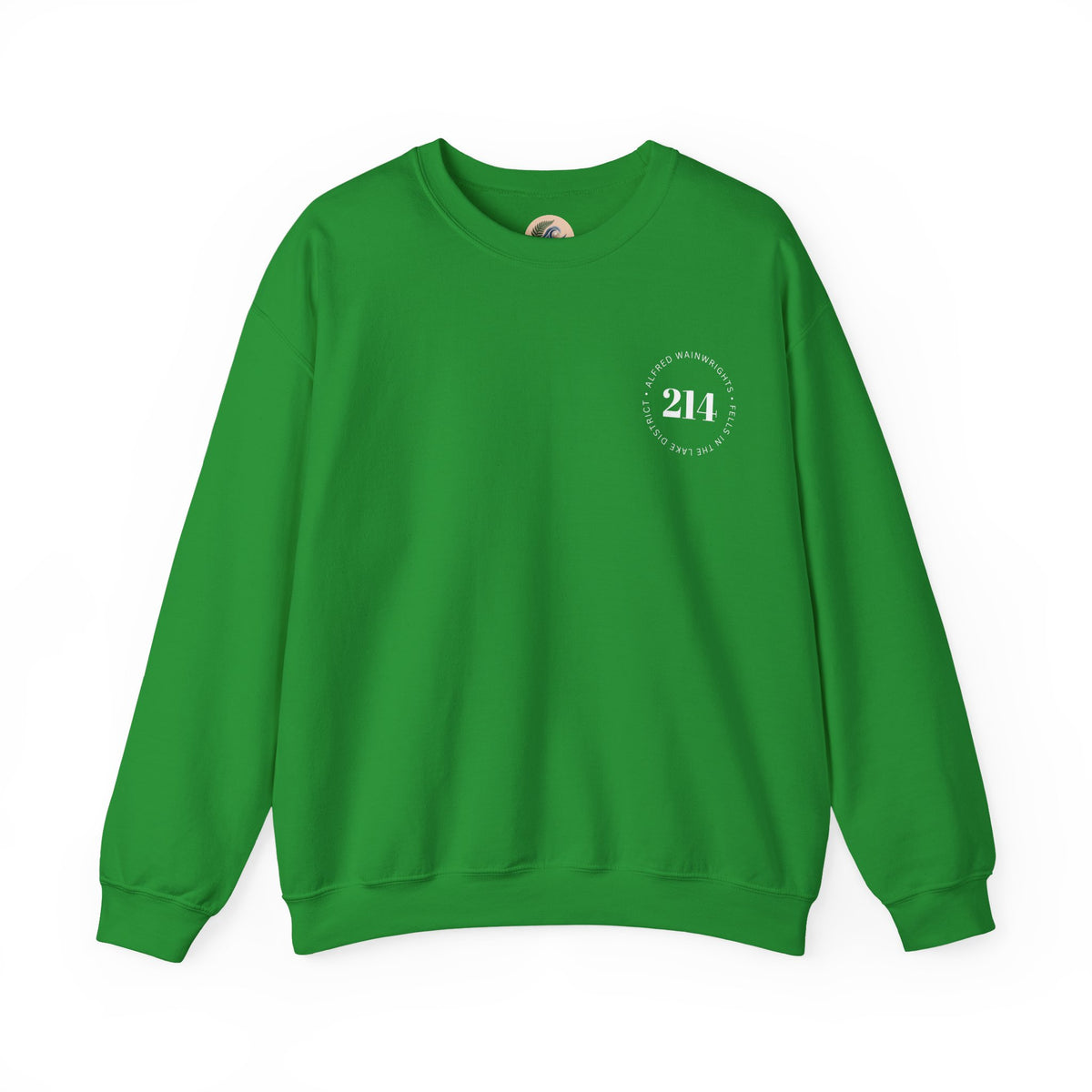 214 Wainwrights Minimalist Crewneck Sweatshirt — Small Chest Logo