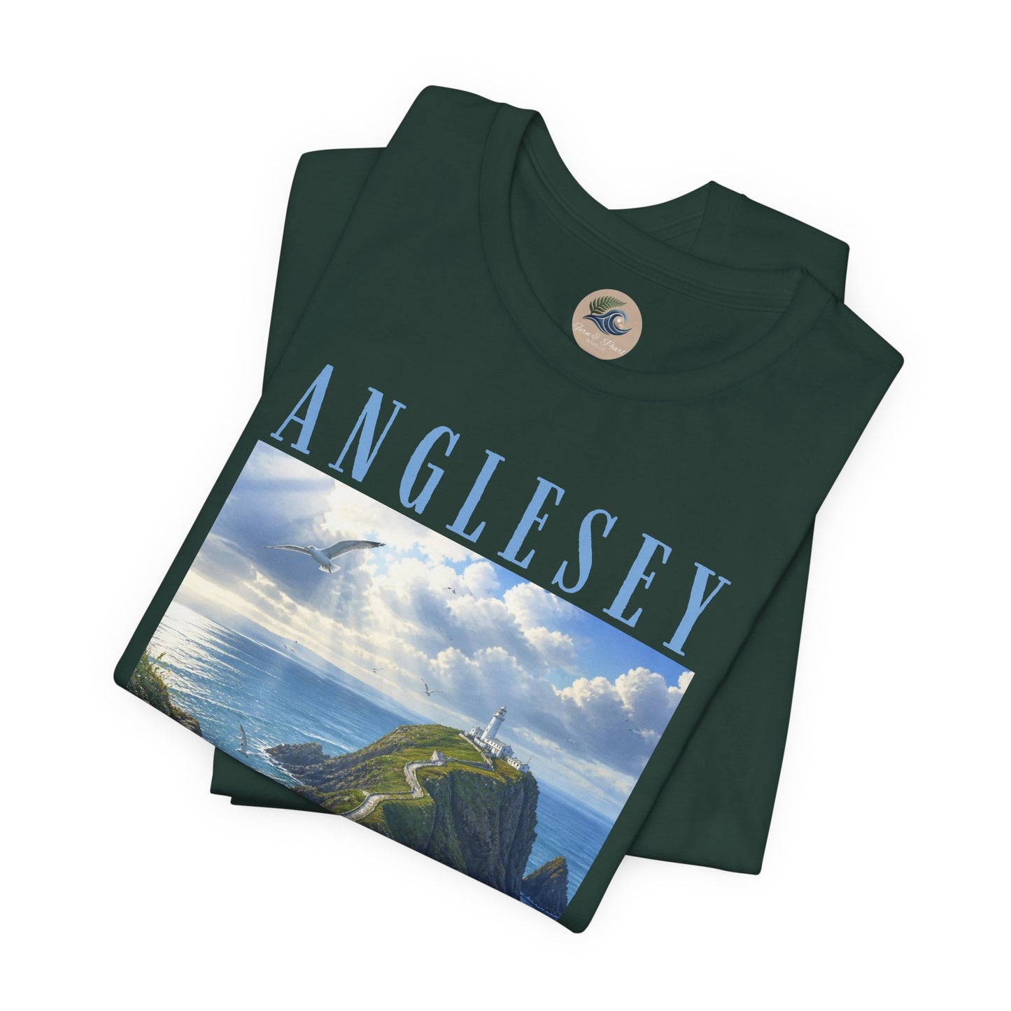 Anglesey Coastal T‑Shirt — Scenic Wales Landscape Tee