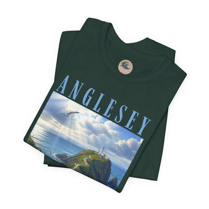 Anglesey Coastal T‑Shirt — Scenic Wales Landscape Tee