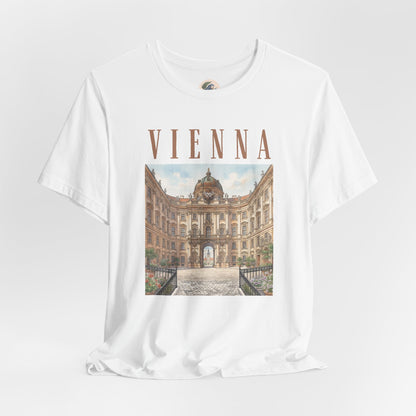 Vienna Photo Tee — Vintage Cityscape Travel T‑Shirt