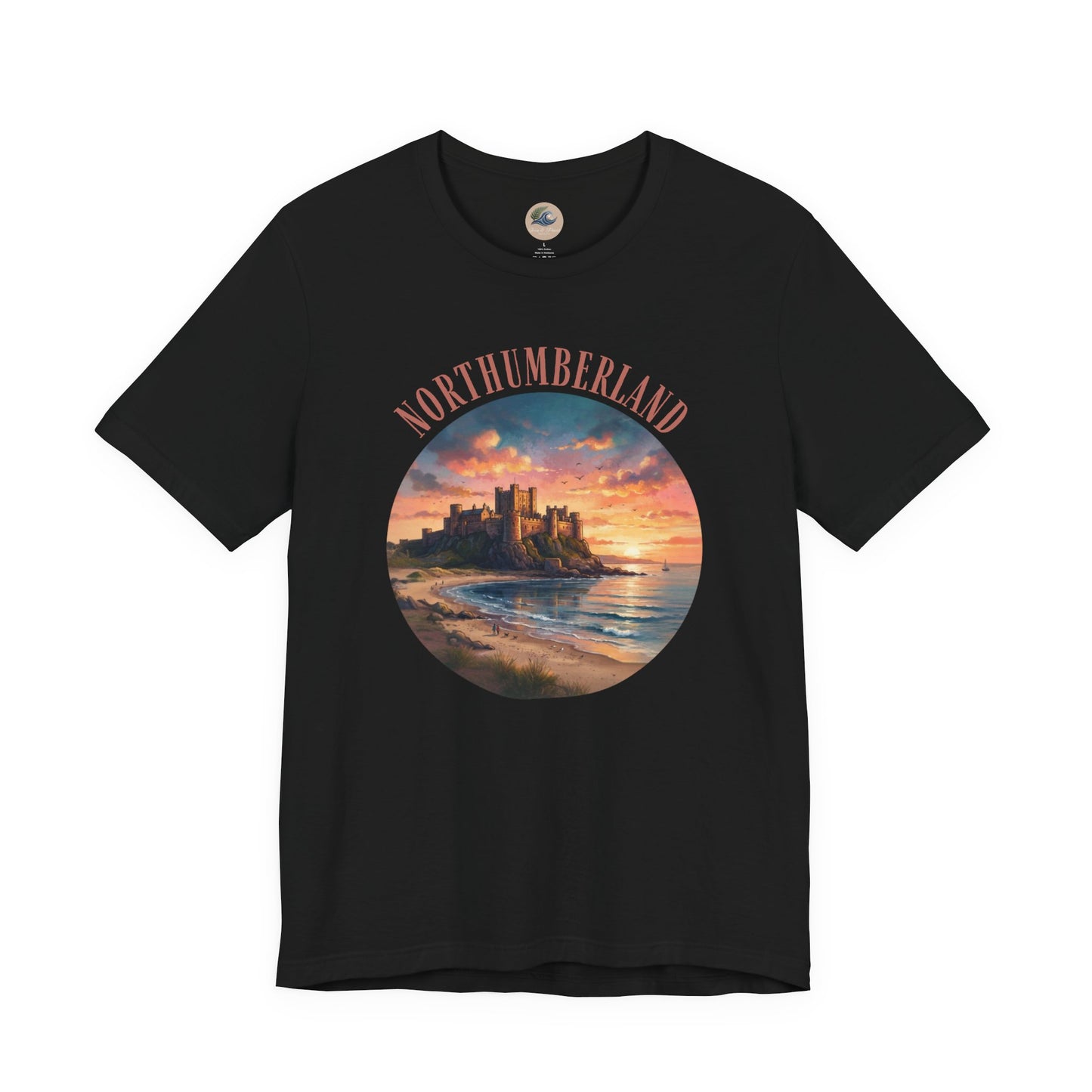Northumberland Castle Sunset T‑Shirt