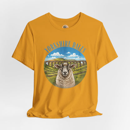 Yorkshire Dales Sheep T-Shirt — Scenic Countryside Tee