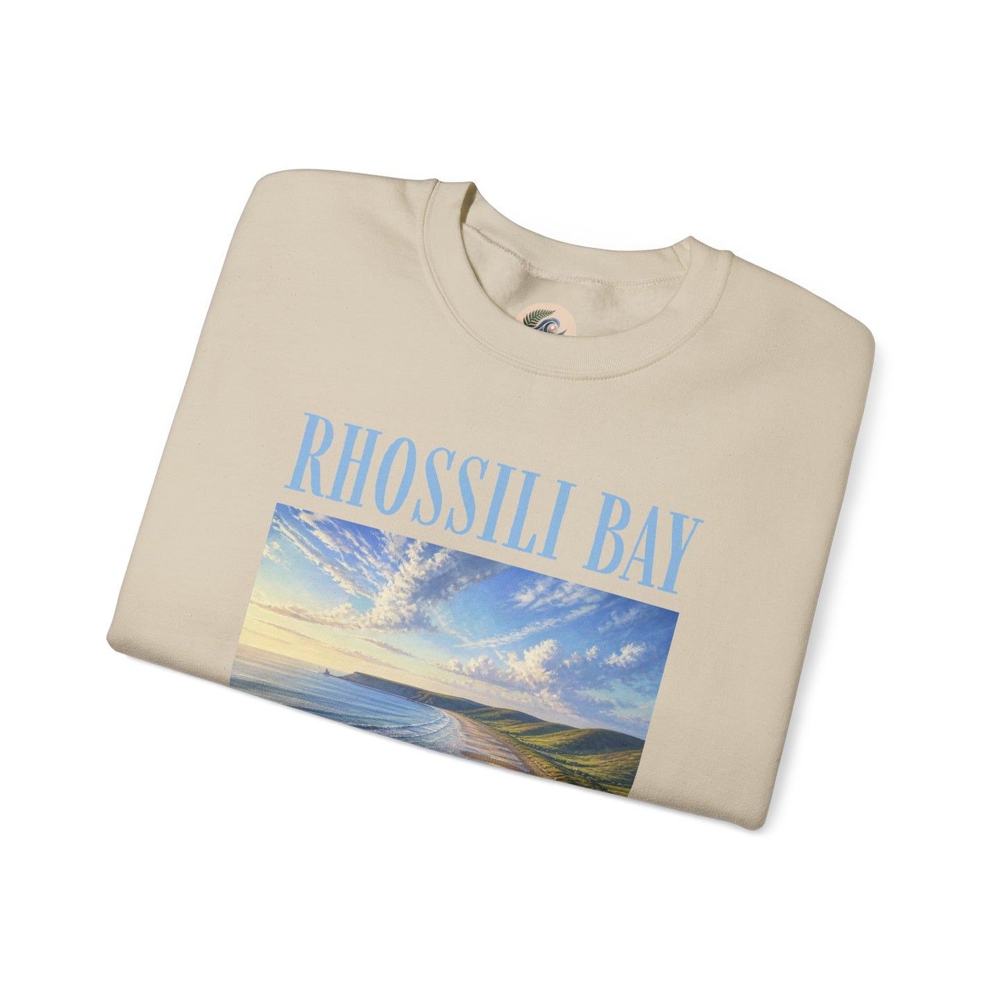 Rhossili Bay Scenic Crewneck Sweatshirt