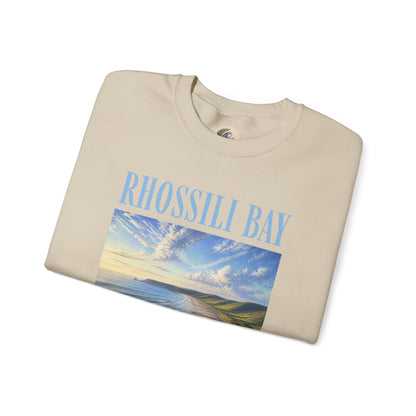 Rhossili Bay Scenic Crewneck Sweatshirt