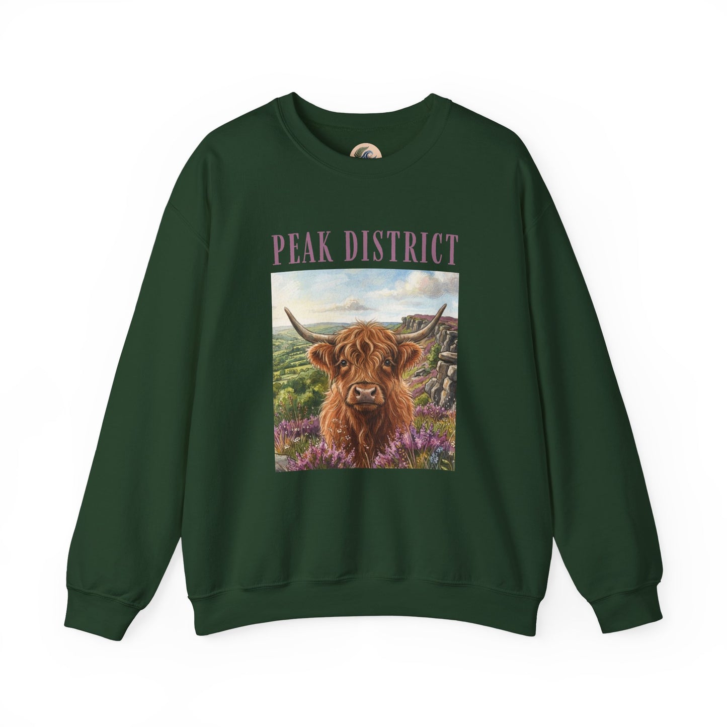 Peak District Highland Cow Sweatshirt