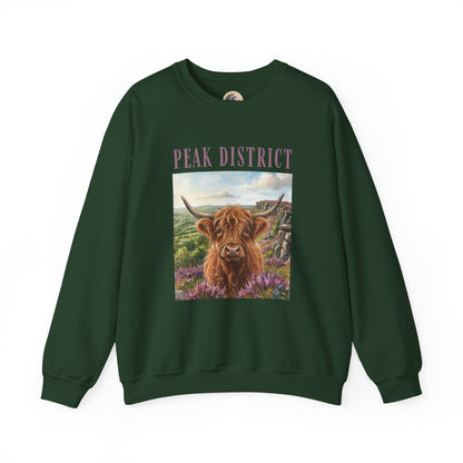 Peak District Highland Cow Sweatshirt
