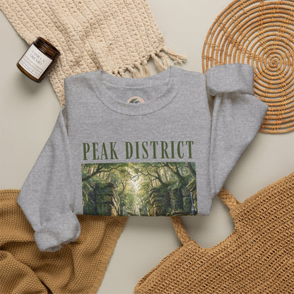 Peak District Luds Church - Scenic Crewneck Sweatshirt