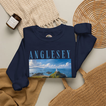 Anglesey Scenic Sweatshirt — Coastal Landscape Crewneck