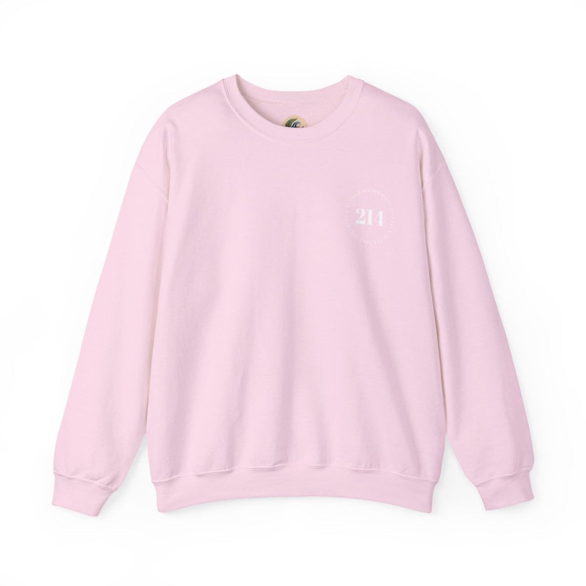 214 Wainwrights Minimalist Crewneck Sweatshirt — Small Chest Logo