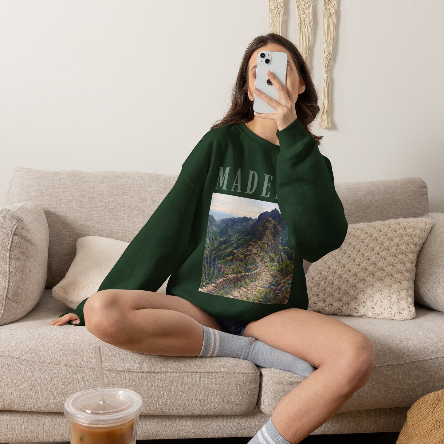 Madeira Mountain Trail Crewneck Sweatshirt