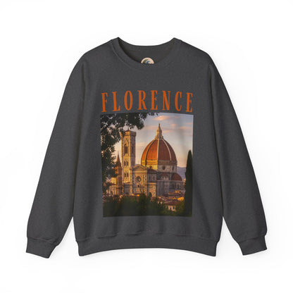 Florence Duomo Crewneck Sweatshirt – Vintage Travel Graphic