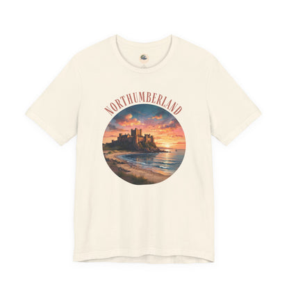 Northumberland Castle Sunset T‑Shirt