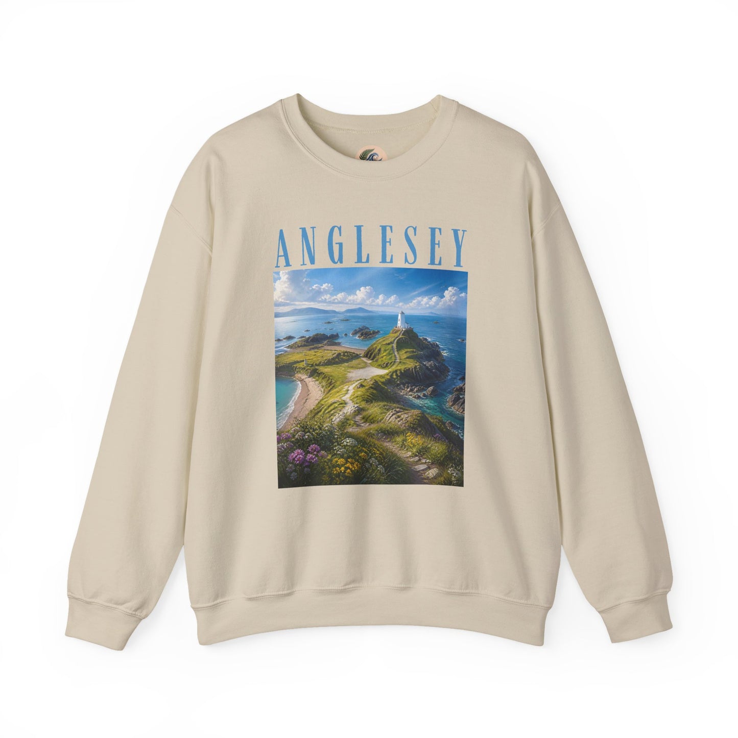 Anglesey Scenic Sweatshirt — Coastal Landscape Crewneck