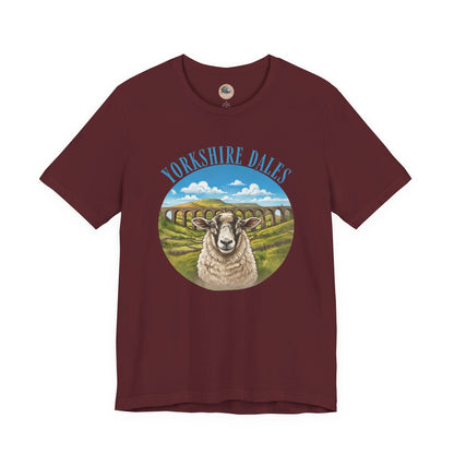 Yorkshire Dales Sheep T-Shirt — Scenic Countryside Tee