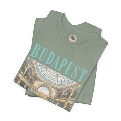 Budapest Thermal Baths Graphic Tee — Vintage Spa Travel T-Shirt